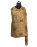 Women  Stole Flower print Peach